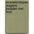 Evenwichtlopen Wagens beladen met hooi