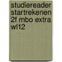 Studiereader Startrekenen 2F mbo Extra WL12