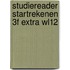 Studiereader Startrekenen 3F Extra WL12