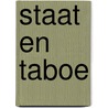 Staat en taboe door Paul Frissen