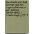 Inventaris van het archief van het registratiekantoor van Deinze (1879-1990) : Overbrenging 2017