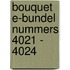 Bouquet e-bundel nummers 4021 - 4024