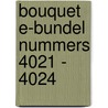 Bouquet e-bundel nummers 4021 - 4024 door Melanie Milburne