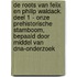 De roots van Felix en Philip Waldack. Deel 1 - Onze prehistorische stamboom, bepaald door middel van DNA-onderzoek