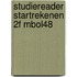 Studiereader Startrekenen 2F mboL48