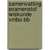 Samenvatting Examenstof Wiskunde VMBO BB door ExamenOverzicht