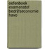 Oefenboek Examenstof Bedrijfseconomie HAVO