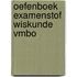 Oefenboek Examenstof Wiskunde VMBO
