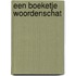 Een boeketje woordenschat