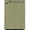 Schriftverklaringen 12 by H.F. Kohlbrugge