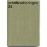 Schriftverklaringen 25 by H.F. Kohlbrugge