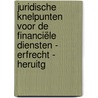 Juridische knelpunten voor de financiële diensten - Erfrecht - heruitg door Onbekend