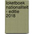 Loketboek Nationaliteit - Editie 2018
