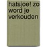 Hatsjoe! Zo word je verkouden