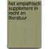 Het empathisch supplement in recht en literatuur