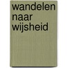 Wandelen naar wijsheid by Thomas Hontelez