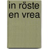 In Röste en Vrea door Mans van Sangel