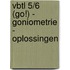 VBTL 5/6 (GO!) - goniometrie - oplossingen