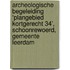 Archeologische Begeleiding ‘Plangebied Kortgerecht 34’, Schoonrewoerd, Gemeente Leerdam