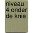 Niveau 4 onder de knie