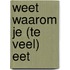 Weet waarom je (te veel) eet