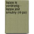 Lappa is verdrietig - Lappa jest smutny (NL-PO)