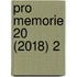 Pro Memorie 20 (2018) 2