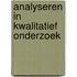 Analyseren in kwalitatief onderzoek