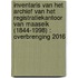 Inventaris van het archief van het registratiekantoor van Maaseik (1844-1998) : Overbrenging 2016