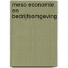 Meso economie en bedrijfsomgeving door W. Hulleman