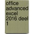 Office Advanced Excel 2016 deel 1