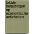 Lokale belastingen op economische activiteiten