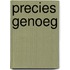 Precies genoeg