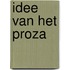 Idee van het proza