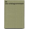 De cao-ontslagcommissie by I.M. Berends