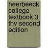 Heerbeeck college textbook 3 THV second edition door Onbekend