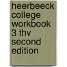 Heerbeeck college WORKbook 3 THV second edition door Onbekend