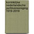 Koninklijke Nederlandsche Jachtvereeniging 1919-2019