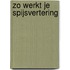 Zo werkt je spijsvertering
