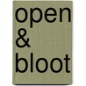 Open & Bloot door Harmen J. Pordon