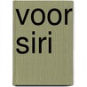Voor Siri door Judith Newman