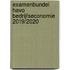 Examenbundel havo Bedrijfseconomie 2019/2020