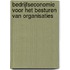 Bedrijfseconomie voor het besturen van organisaties