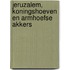 Jeruzalem, Koningshoeven en Armhoefse Akkers