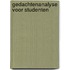 Gedachtenanalyse voor studenten