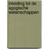 Inleiding tot de agogische wetenschappen