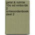 Getal & Ruimte 10e ed vmbo-bk 2 antwoordenboek deel 2