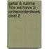 Getal & Ruimte 10e ed havo 2 antwoordenboek deel 2