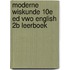Moderne Wiskunde 10e ed vwo English 2b leerboek