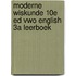 Moderne Wiskunde 10e ed vwo English 3a leerboek